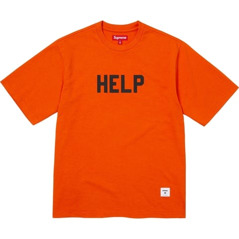 Supreme Help S/S Top - Orange