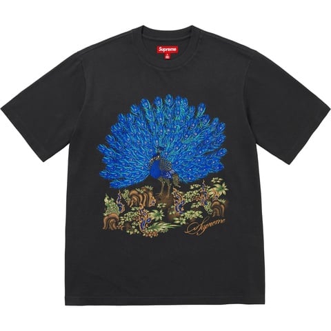 Supreme Peacock S/S Top - Black