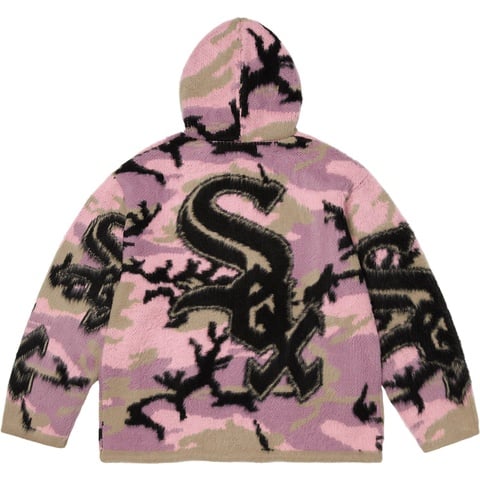 Supreme Supreme®/Chicago White Sox™ Zip Up Hooded Sweater - Pink Camo