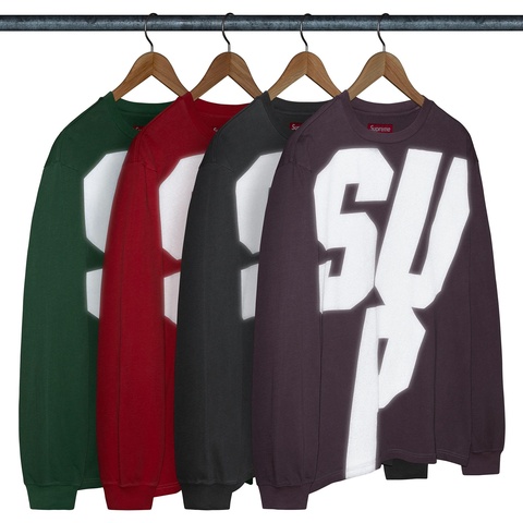 Supreme Reflective L/S Top - Group Shots