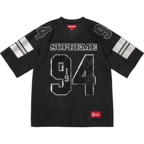 Sequin Football Jersey - fall/winter 2025 - Supreme