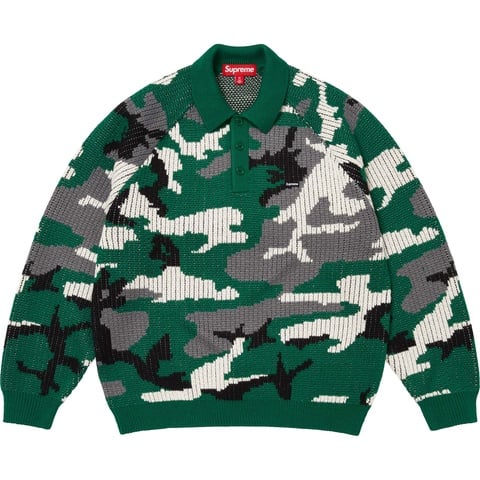 Small Box Polo Sweater - fall/winter 2025 - Supreme