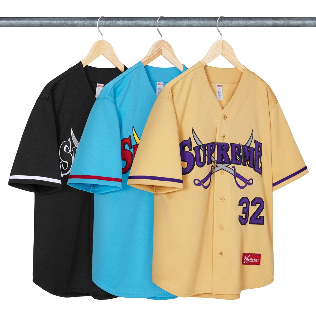 Swords Baseball Jersey - fall/winter 2025 - SupremeCommunity