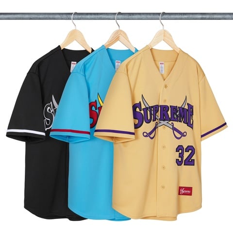 SUPREME メッシュJersey サイズs ネイビー　yellow Supreme Basketball Jersey Hooded Sweatshirt 'Olive Green Navy