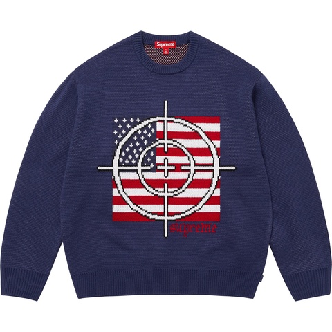 Supreme 25fw Target Sweater ネイビー Sサイズ Target Sweater - fall/winter 2025 - Supreme