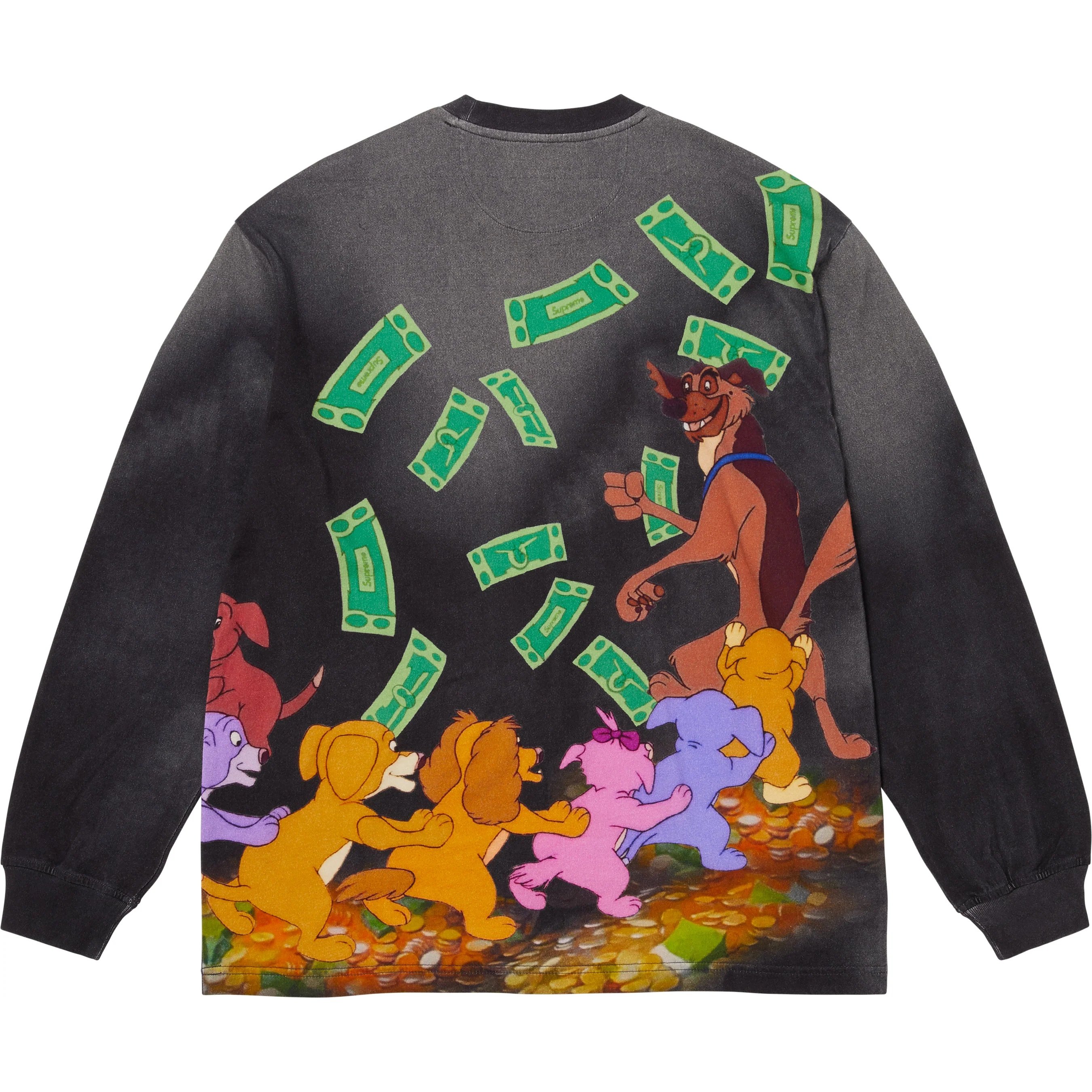 Supreme All Dogs Go To Heaven L S Top (FW25) - Night - $118