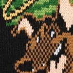 Supreme All Dogs Go To Heaven Sweater (FW25) - Black