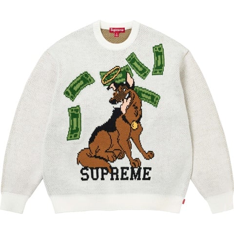 All Dogs Go To Heaven Sweater - fall/winter 2025 - Supreme
