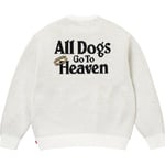Supreme All Dogs Go To Heaven Sweater (FW25) - White