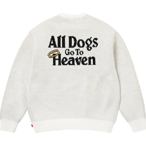 All Dogs Go To Heaven Sweater - fall/winter 2025 - Supreme