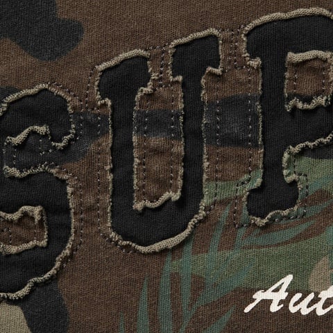 Supreme Always Prevail S/S Top - Woodland Camo