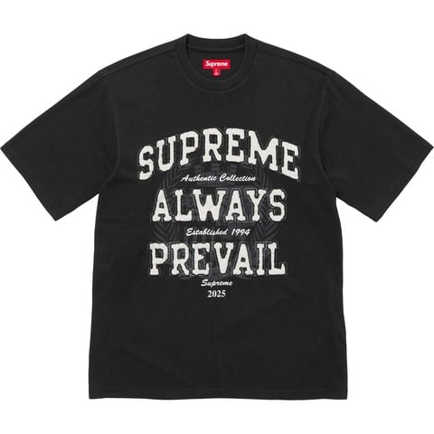 Supreme Always Prevail S/S Top - Black