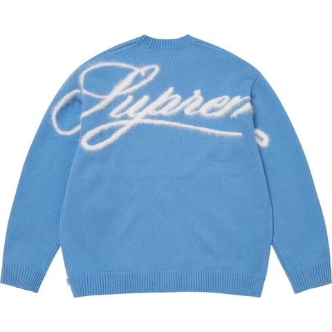 Angora Script Sweater - fall/winter 2025 - Supreme