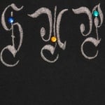 Supreme AOI Gems S S Top (FW25) - Black