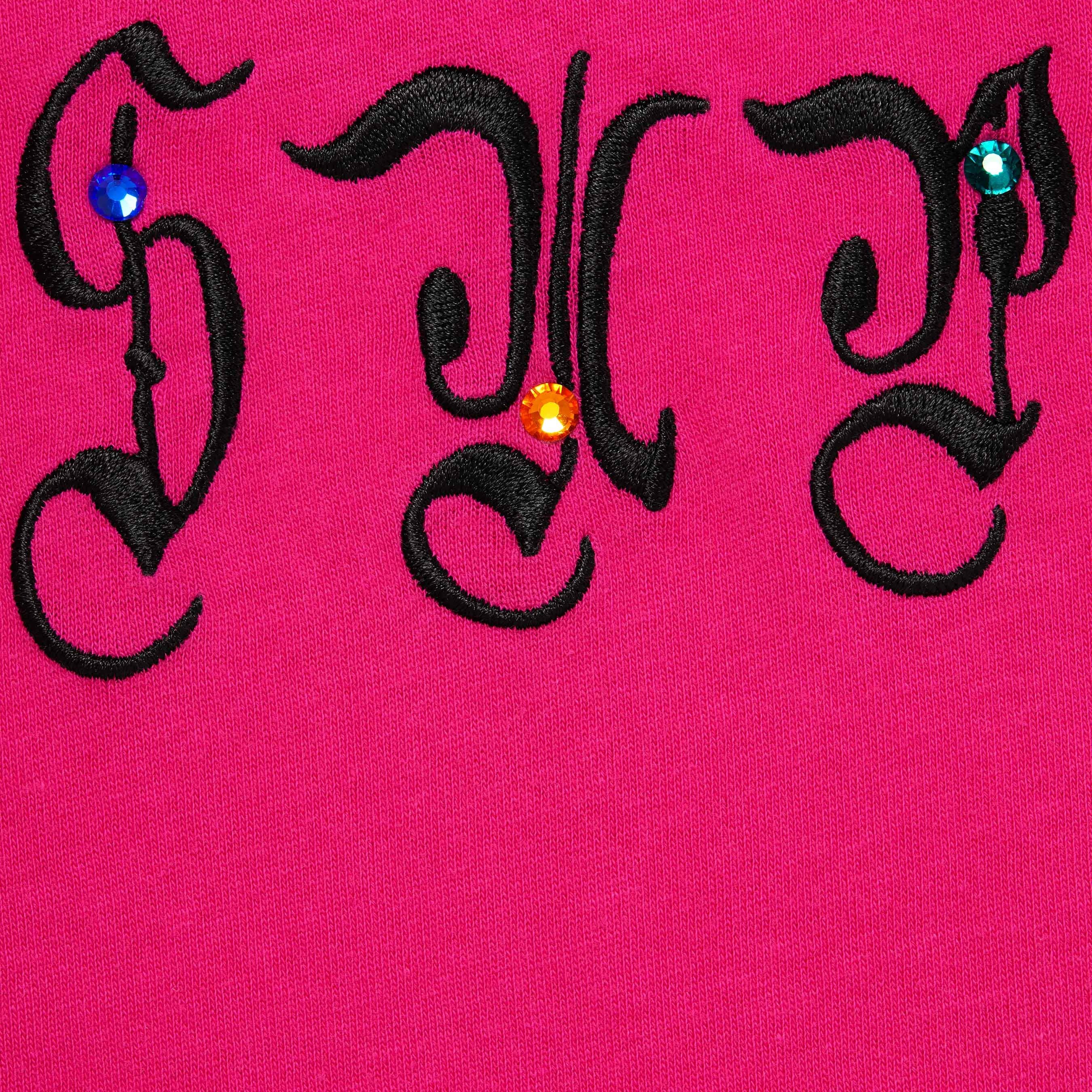 Supreme AOI Gems S S Top (FW25) - Fuchsia - $88