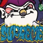 Supreme AOI Jester S S Top (FW25) - Washed Navy