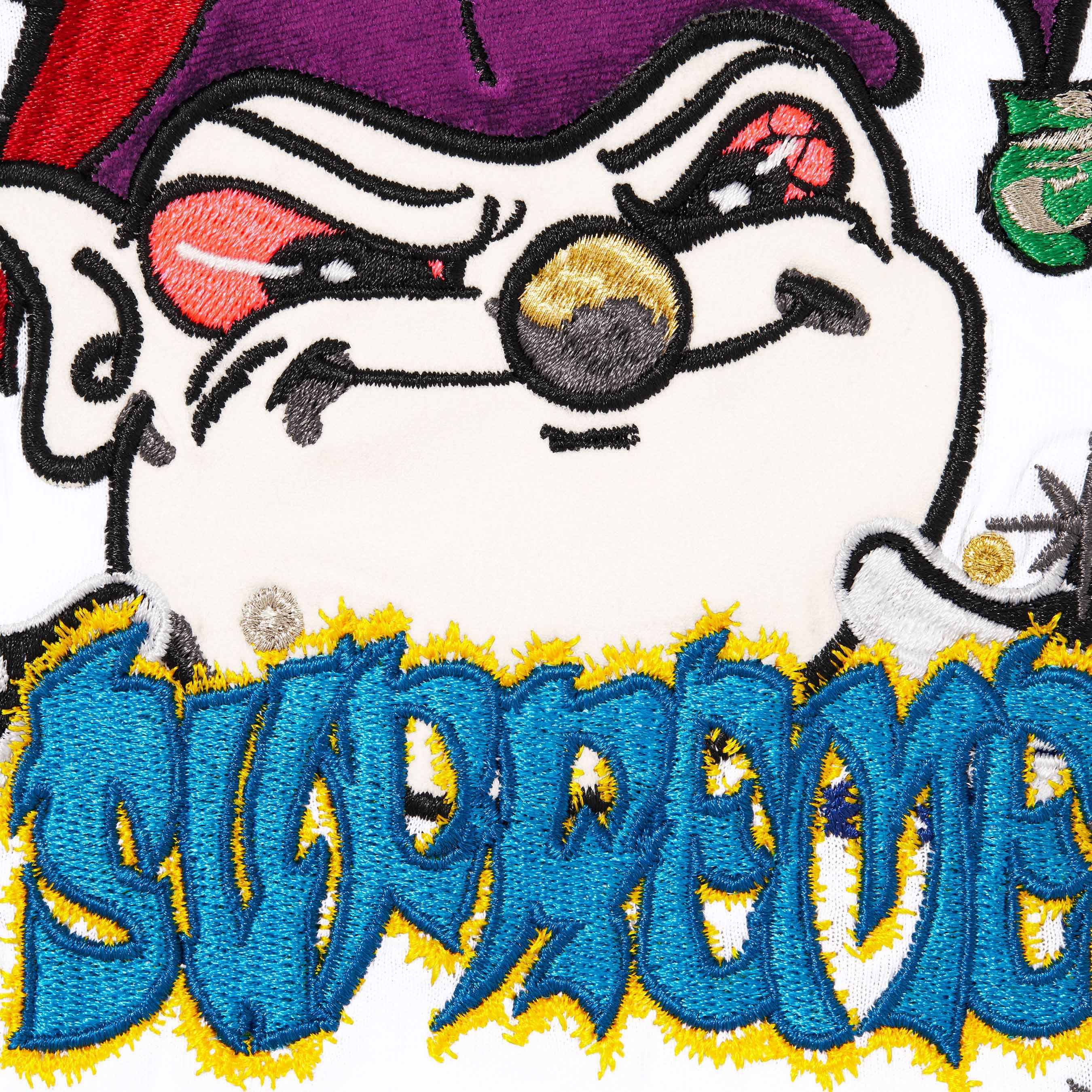 Supreme AOI Jester S S Top (FW25) - White - $88