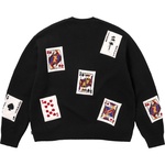 Supreme Beaded Cards Sweater (FW25) - Black