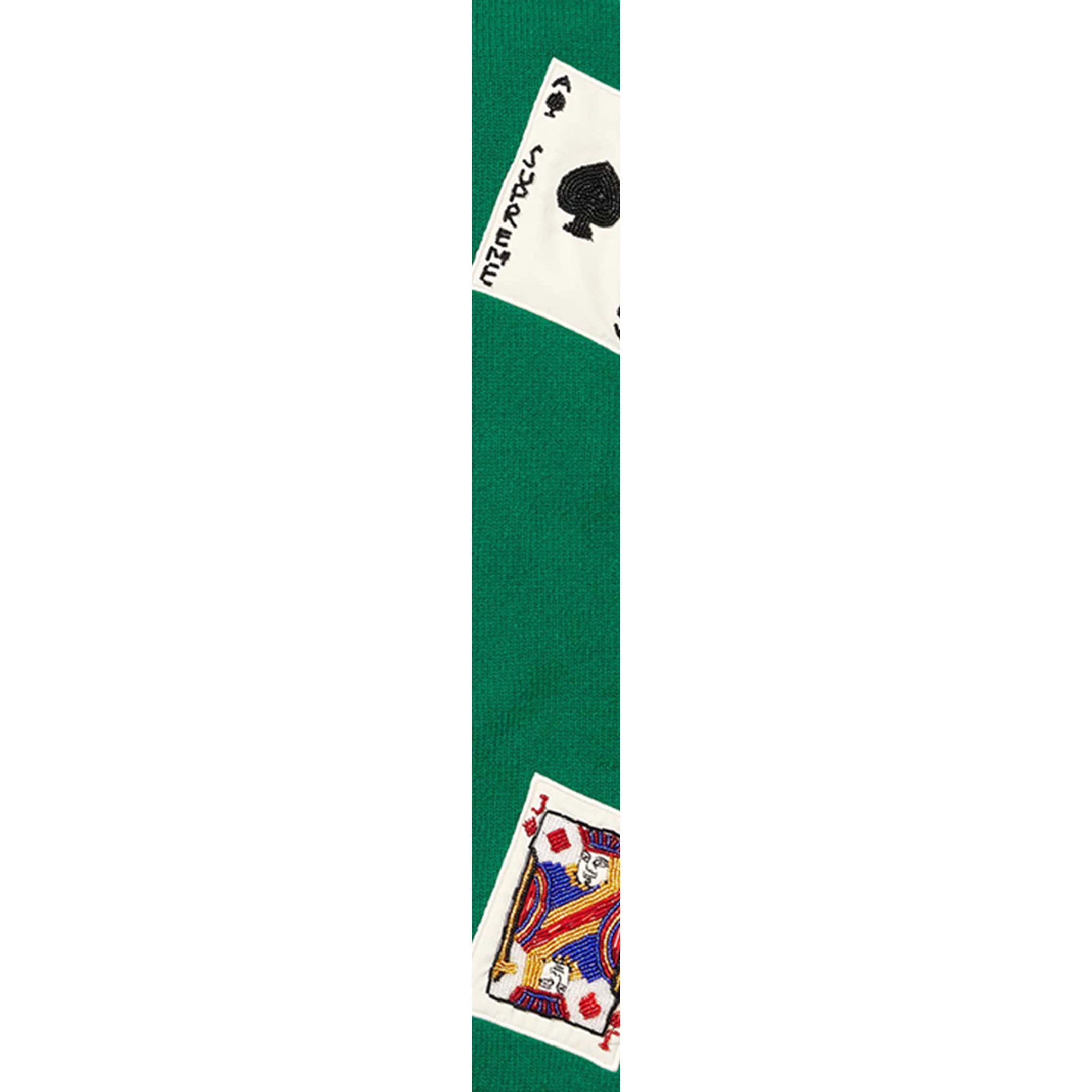 Supreme Beaded Cards Sweater (FW25) - $298