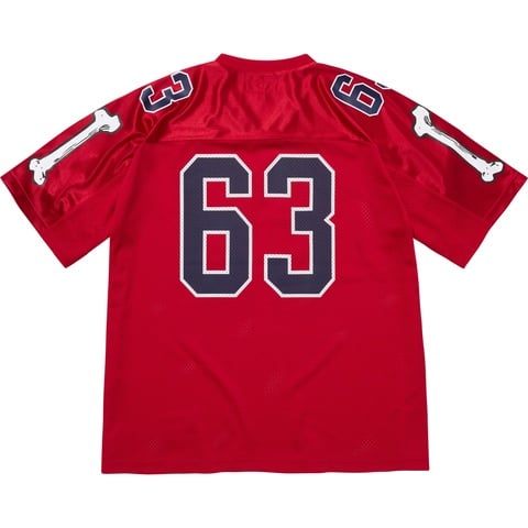 Supreme Bones Football Jersey - Red