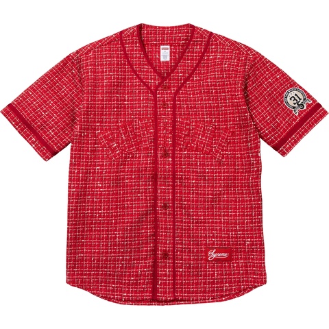 Bouclé Baseball Jersey - fall/winter 2025 - Supreme