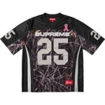 Supreme Breast Cancer Awareness Football Jersey (FW25) - Black