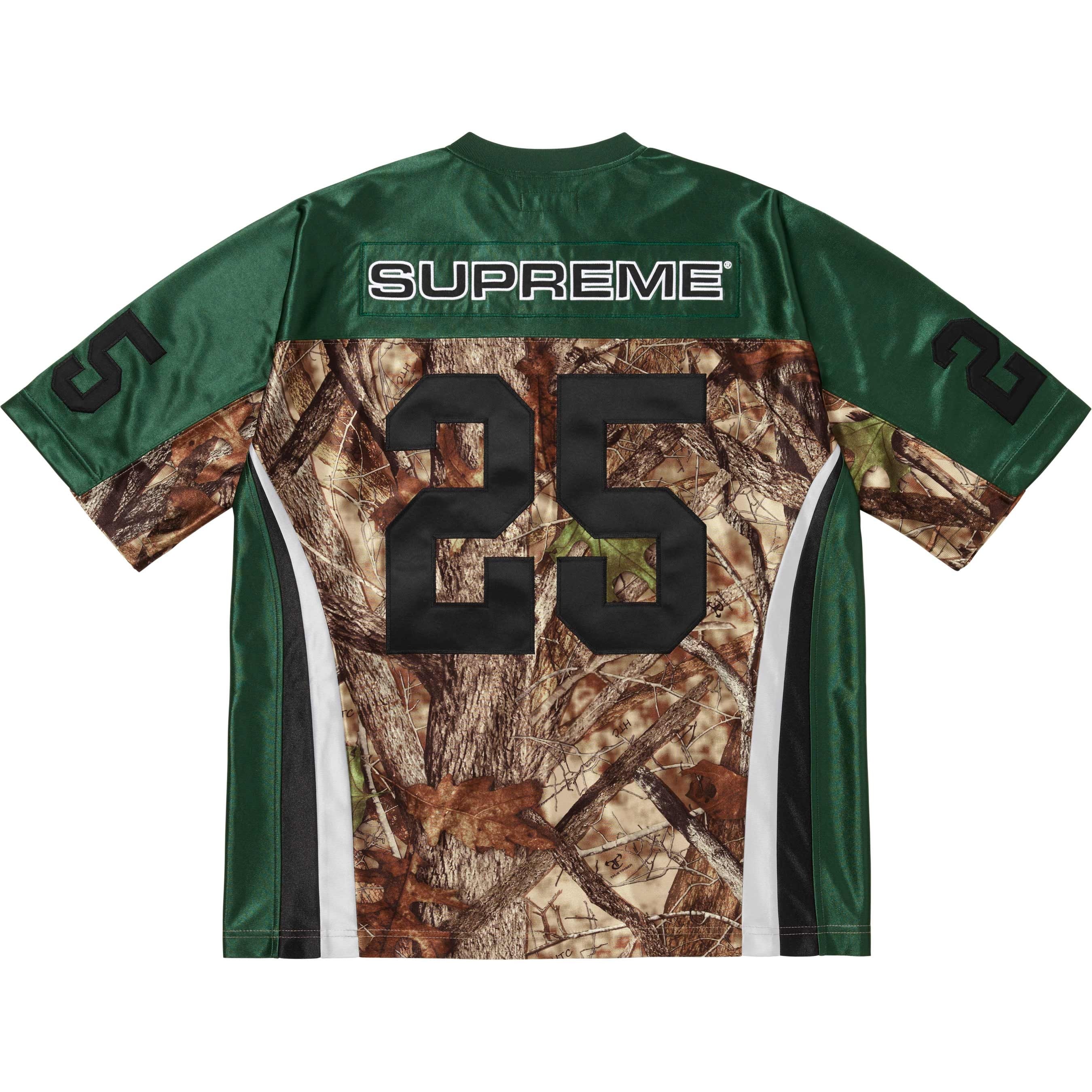 Supreme Breast Cancer Awareness Football Jersey (FW25) - Green - $148