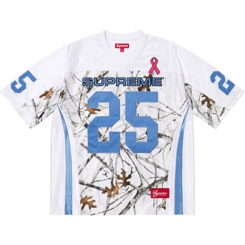Supreme Breast Cancer Awareness Football Jersey - White