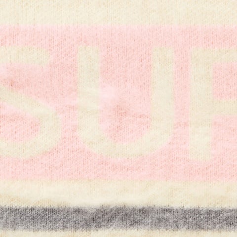 Supreme Brushed Stripe Sweater - Ivory