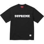 Supreme Collegiate Appliqué S S Top (FW25) - Black