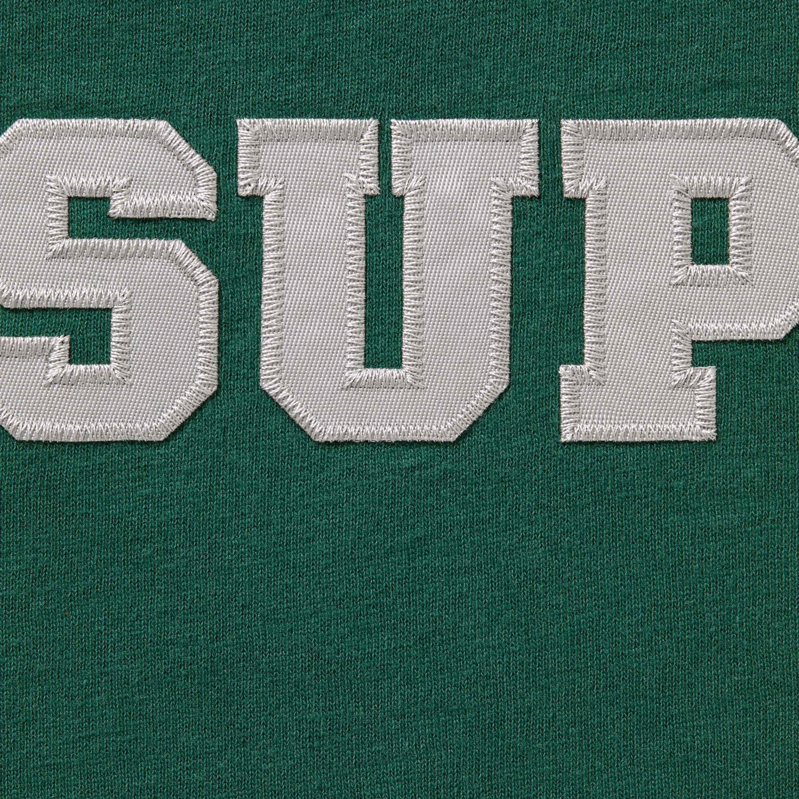 Supreme Collegiate Appliqué S S Top (FW25) - Dark Green - $88