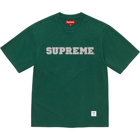 Collegiate Appliqué S/S Top - fall/winter 2025 - Supreme