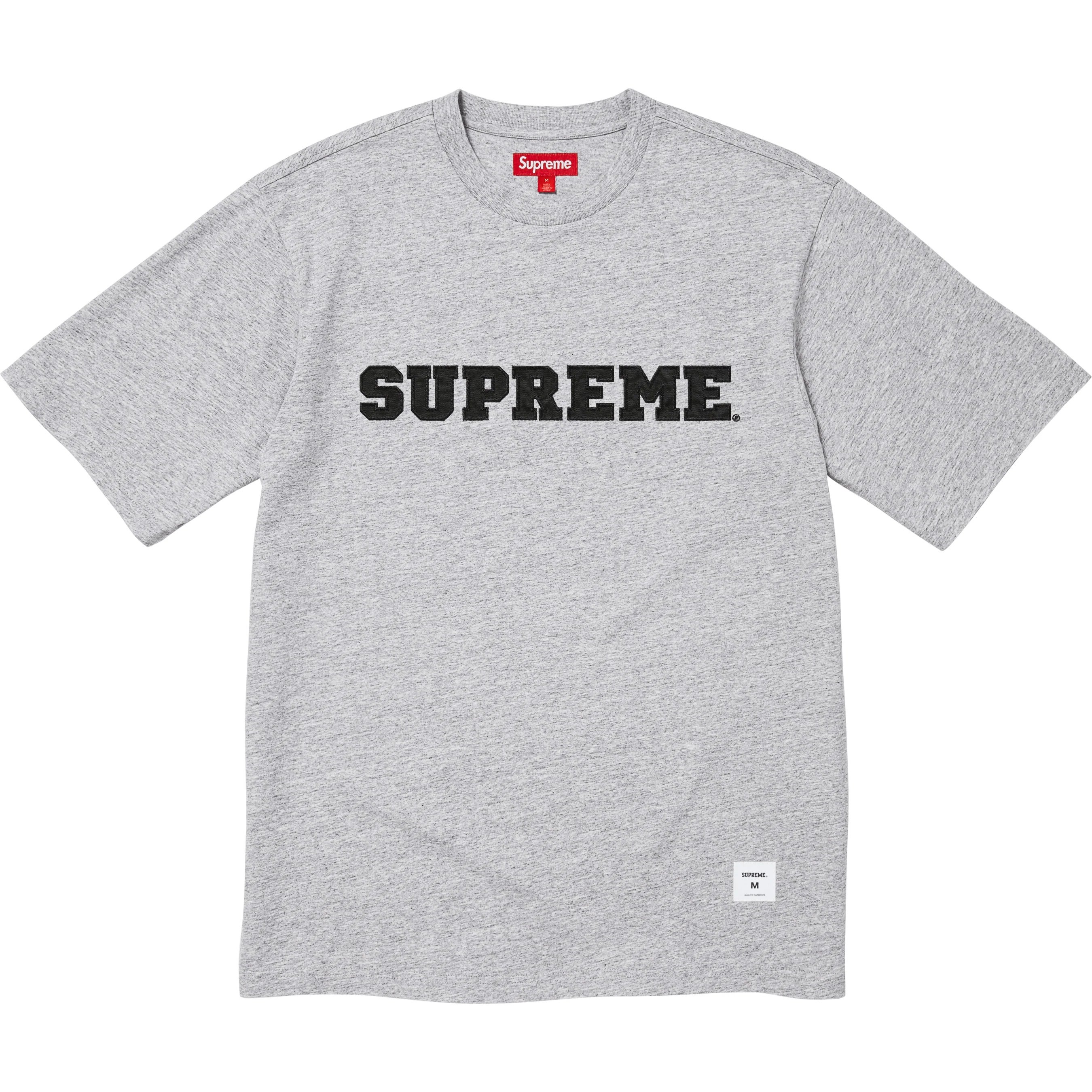 Supreme Collegiate Appliqué S S Top (FW25) - $88