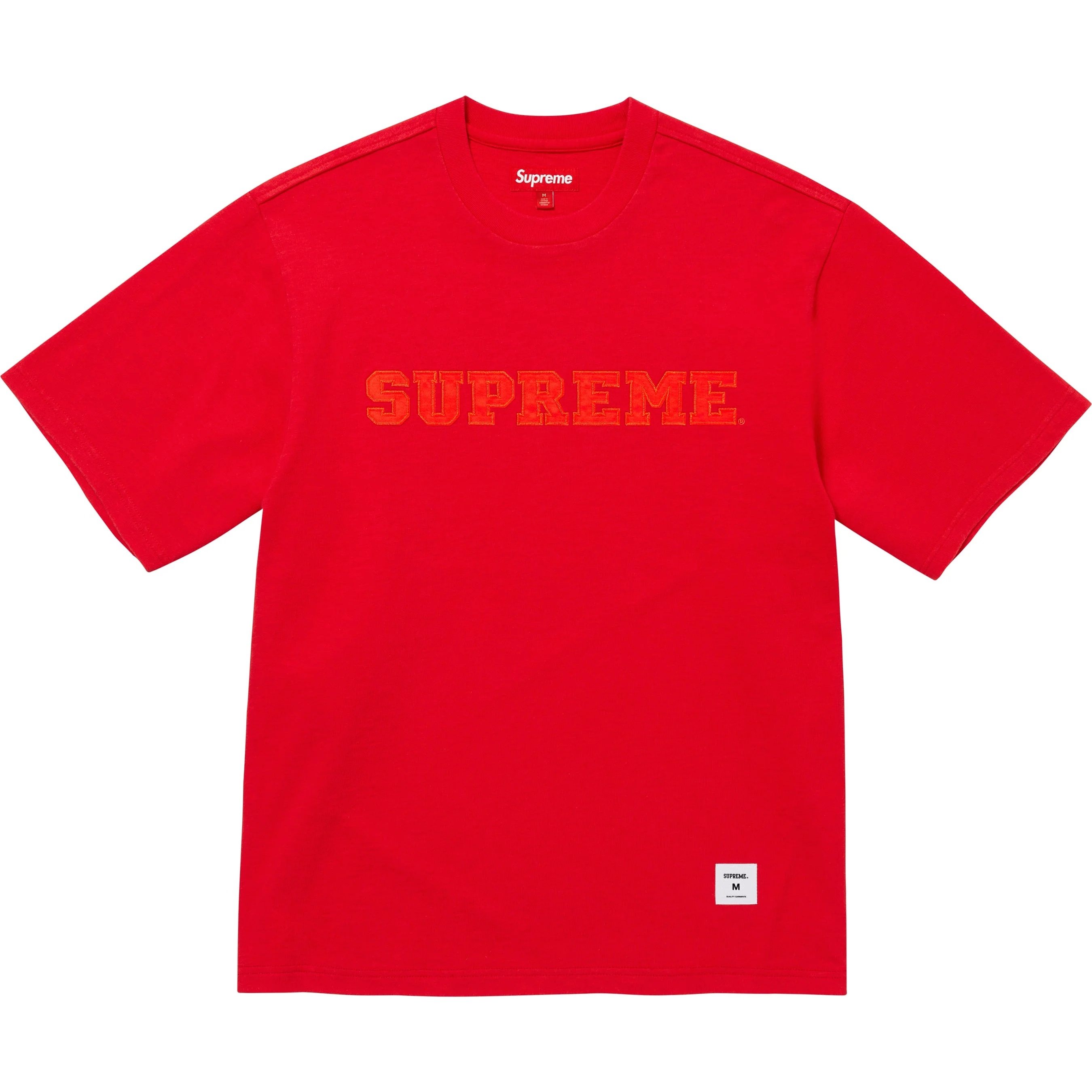 Supreme Collegiate Appliqué S S Top (FW25) - Red - $88