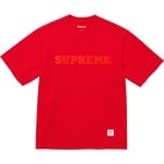 Supreme Collegiate Appliqué S S Top (FW25) - Red
