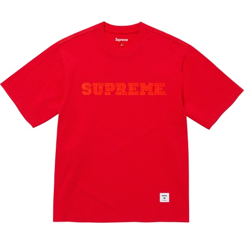 Collegiate Appliqué S/S Top - fall/winter 2025 - Supreme