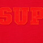 Supreme Collegiate Appliqué S S Top (FW25) - Red