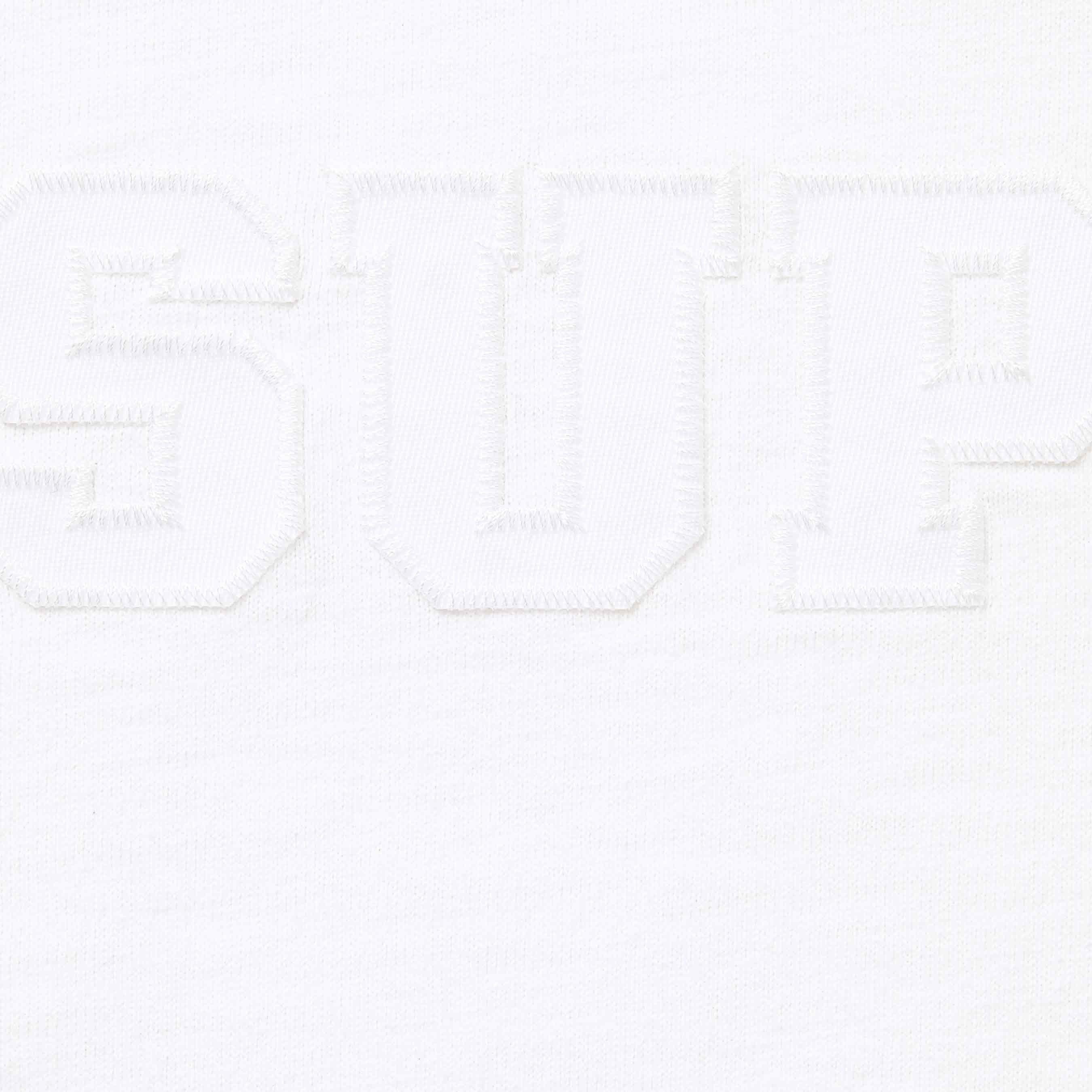 Supreme Collegiate Appliqué S S Top (FW25) - White - $88