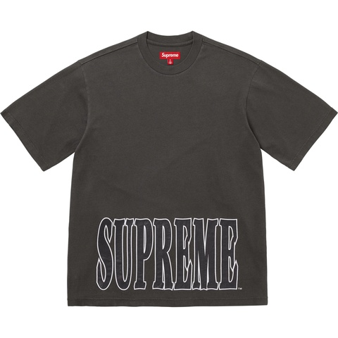 Supreme Cracked Stretch S/S Top - Black