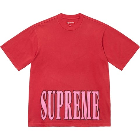 Supreme Cracked Stretch S/S Top - Red