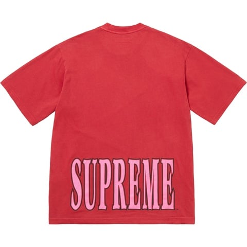 Supreme Cracked Stretch S/S Top - Red