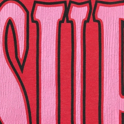 Supreme Cracked Stretch S/S Top - Red