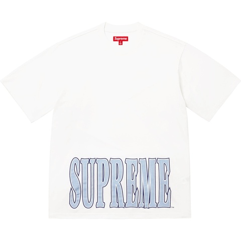 Supreme Cracked Stretch S/S Top - White
