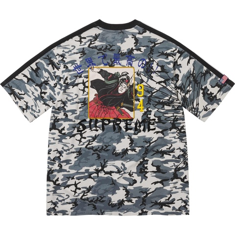 Supreme Crane S/S Top - Black Camo