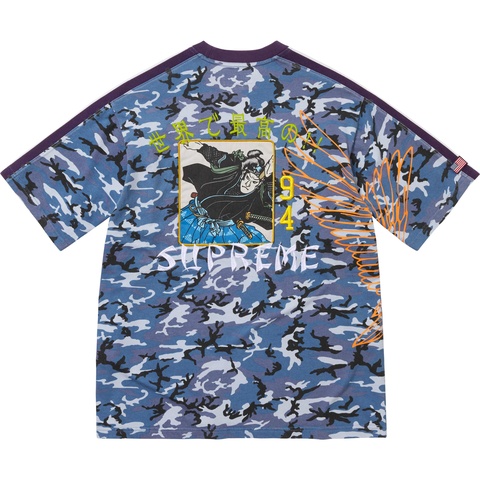 Supreme Crane S/S Top - Blue Camo