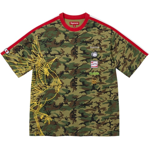 Supreme Crane S/S Top - Woodland Camo