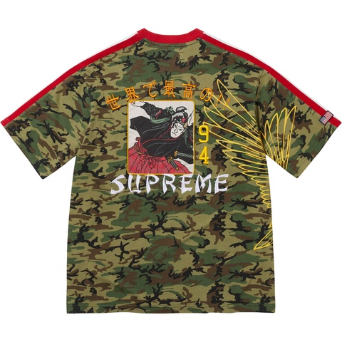 Supreme Crane S/S Top - Woodland Camo