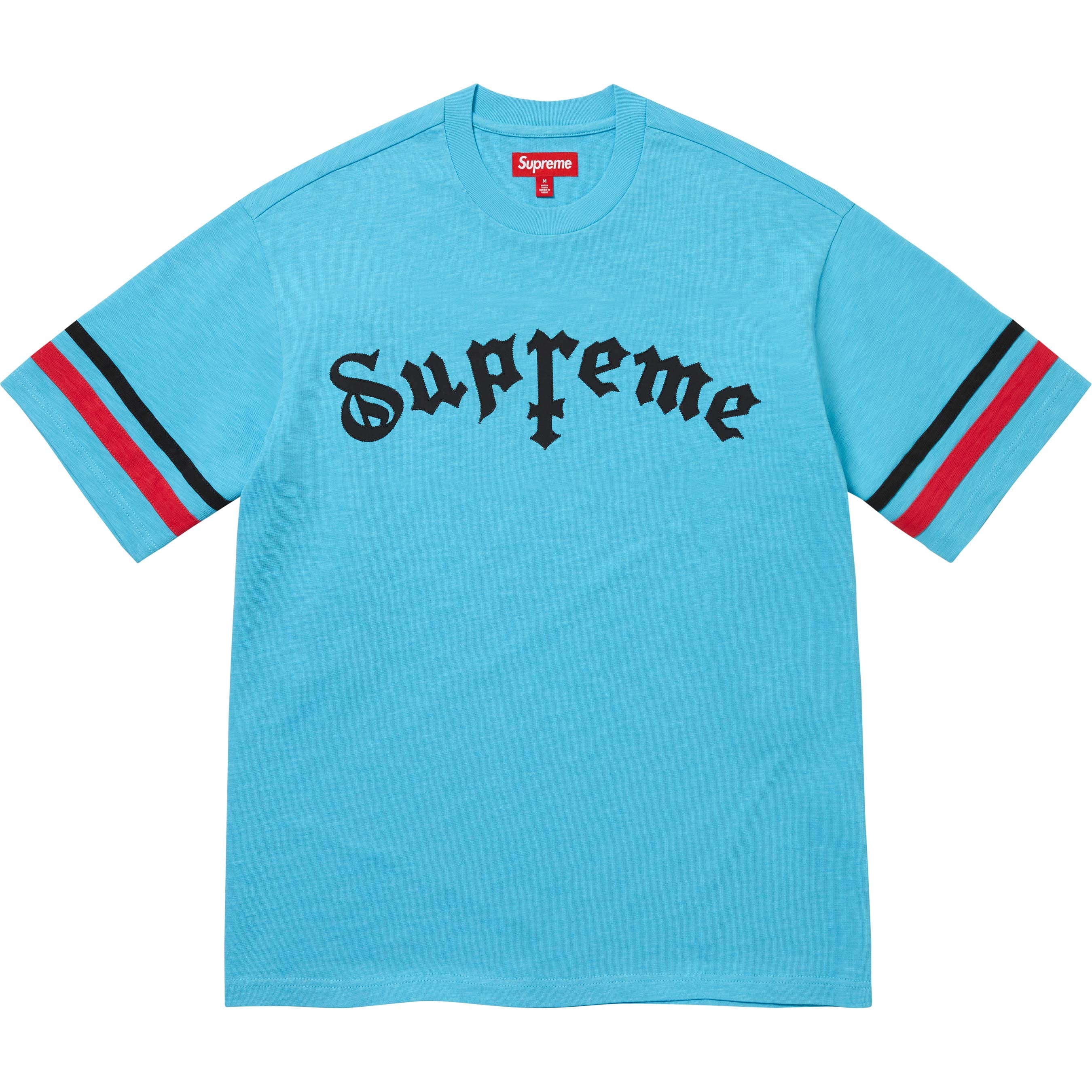 Supreme Cross S S Top (FW25) - Cyan - $88