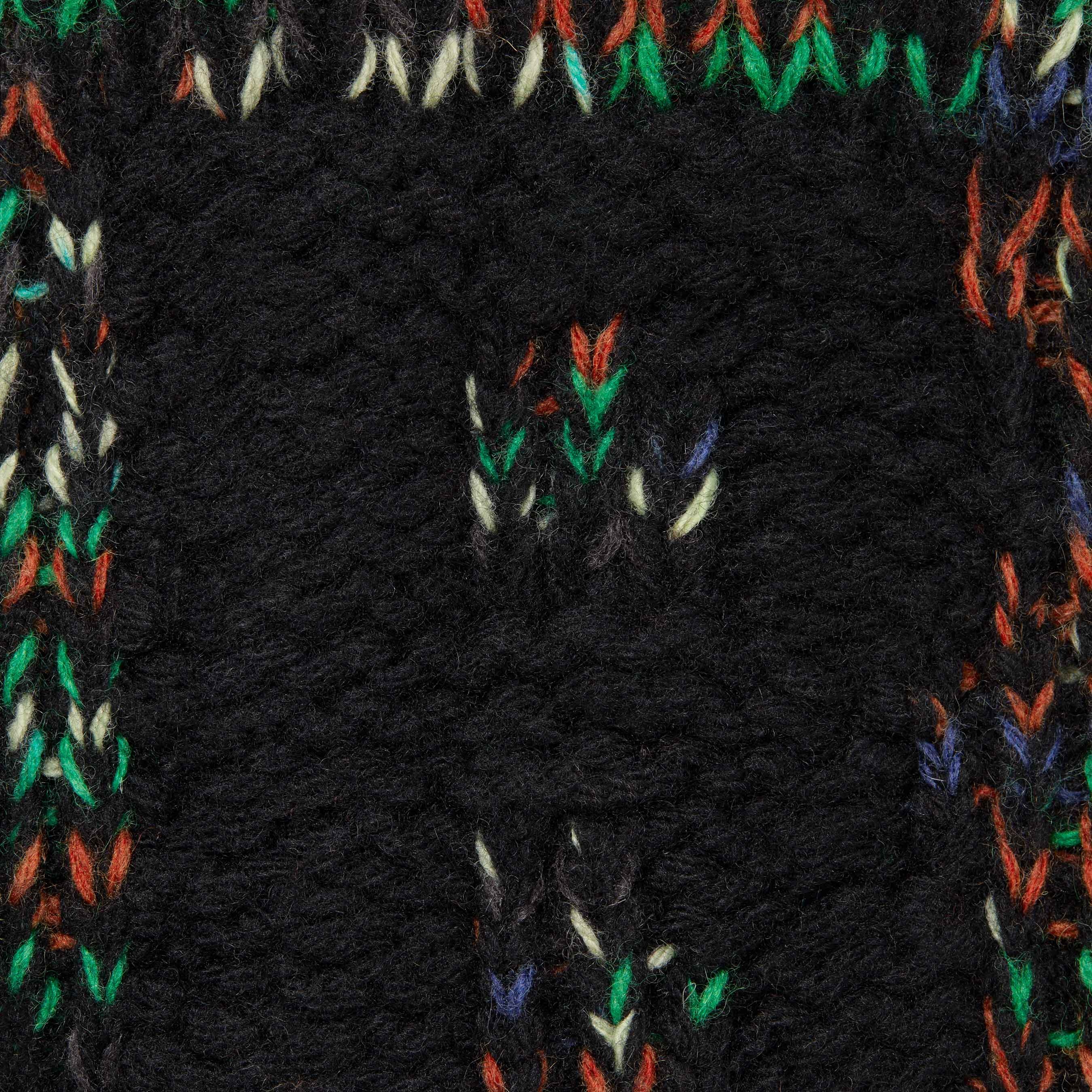 Supreme Faux Shearling Lined Zip Up Hooded Sweater (FW25) - Green Mélange - $298