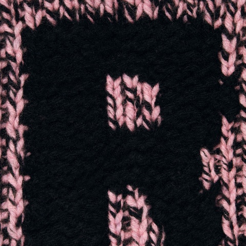 Supreme Faux Shearling Lined Zip Up Hooded Sweater - Pink Mélange